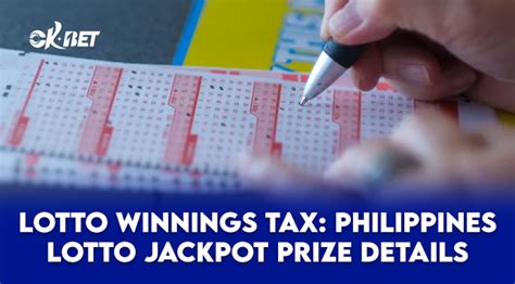 lotto tax philippines|Tax on Lotto Winning: Calculate Your Take Home.